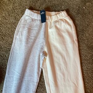 Brand new never worn, Hollister 2 color sweatpants